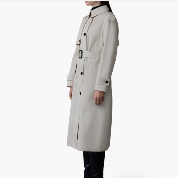 Mackage Akili Water Repellent Trench Coat - Picture 4 of 13